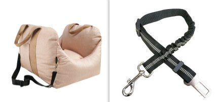 Traveling with Pets Made Easy: Waterproof Car Seat Pet Nest Carrier